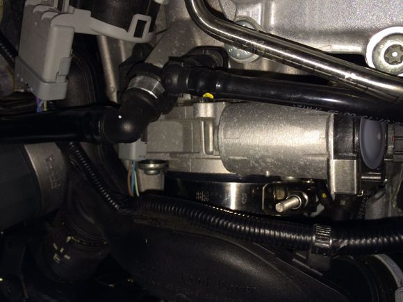 Close up of the clamp.