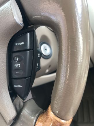 Cruise Control Switch that isn’t wired the same as original.