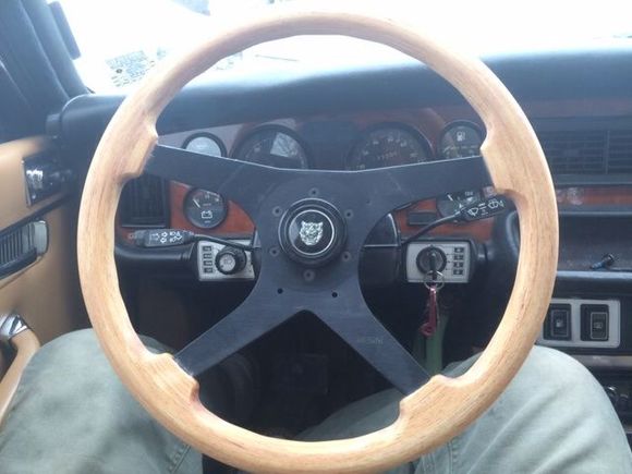 The wheel is lacking the center bolster.  Just a  block that cleans things up a bit.