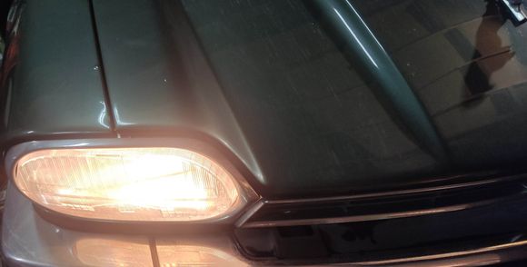 here the brown light
