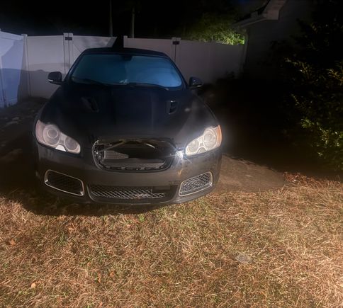 Sorry for the delay. This is what I’ve managed, headlights replaced and upgraded. The hood has been bent back out but will be replaced with a hood without louvers for the moment. The original is in the picture but the new hood is currently at the body shop as well as the grill.
The bumper was able to be fully reattached, although there appear to be a couple missing grill clips.
Would that cause issues holding the grill?

Also I’ve added tire upgrades, with Nitto 555’s for the rear!