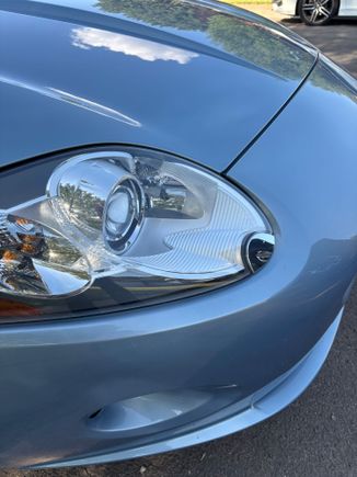 If you zoom in, you may be able to see where the silver part melted. 