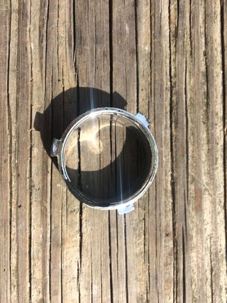 Cut the old melted opticell reflector off about half an inch long.