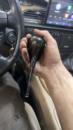 This is the shifter that broke, hoping to maybe weld it. 