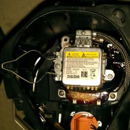 Move wire clip to side