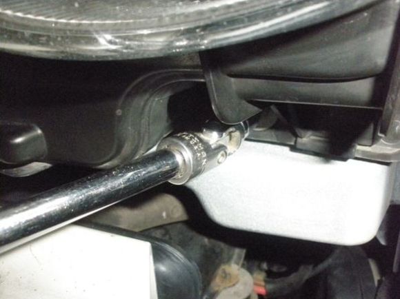 Remove 3 (8mm) bolts