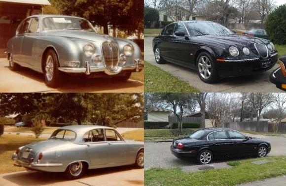 S-type Jags run in the family.
My mom's '64 3.8 she got in '82, and my '05 4.2