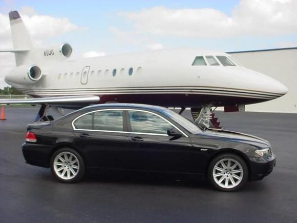 The 7 &amp; The Falcon Jet Before Take-Off