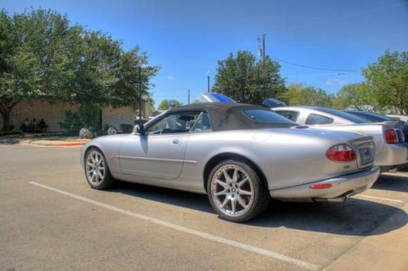 Austin area Cars and Coffee - parked at Town Square