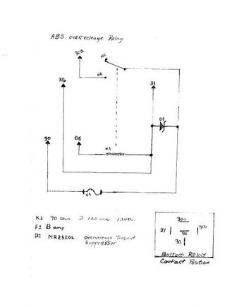 Overvoltage Relay drawing