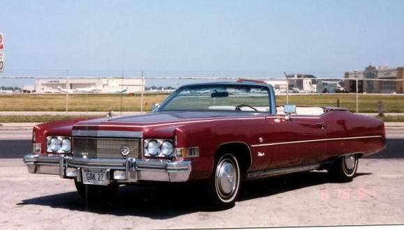 74 Eldorado Cadillac Convertible. 
My longest love affair 1974-1992.
I miss this car a lot. I lot of good memories.