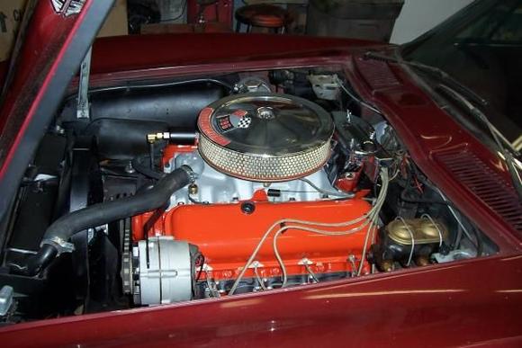 65 corvette 396 425 hp car.  1 of 20 made with it's options.  Currently has 42k on odometer.