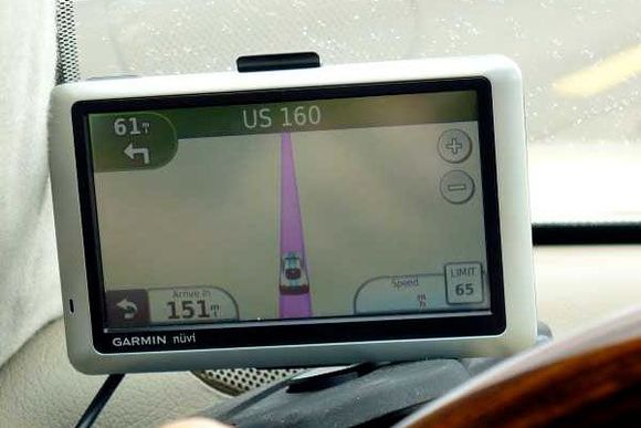 The GPS looked like this for a loooong time.