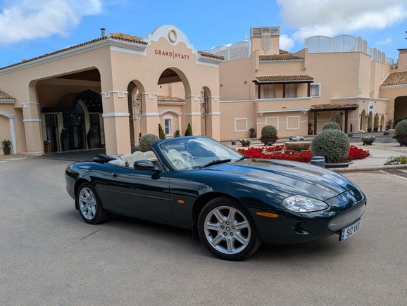 La Manga in Spain - as far as we got.  