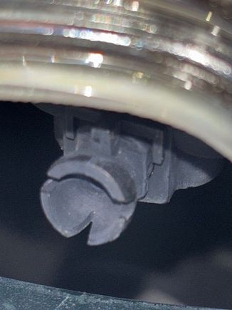 Here's the end of the washer arm. 