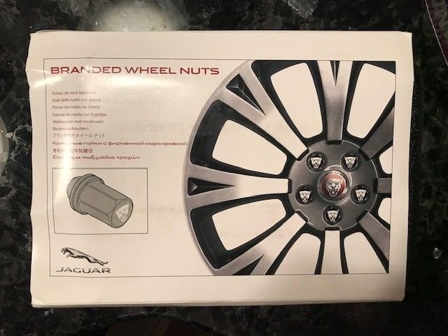 Wheels and Tires/Axles - Black Growler Wheel Nuts - Used - 2013 to 2020 Jaguar F-Type - Waterford, MI 48328, United States