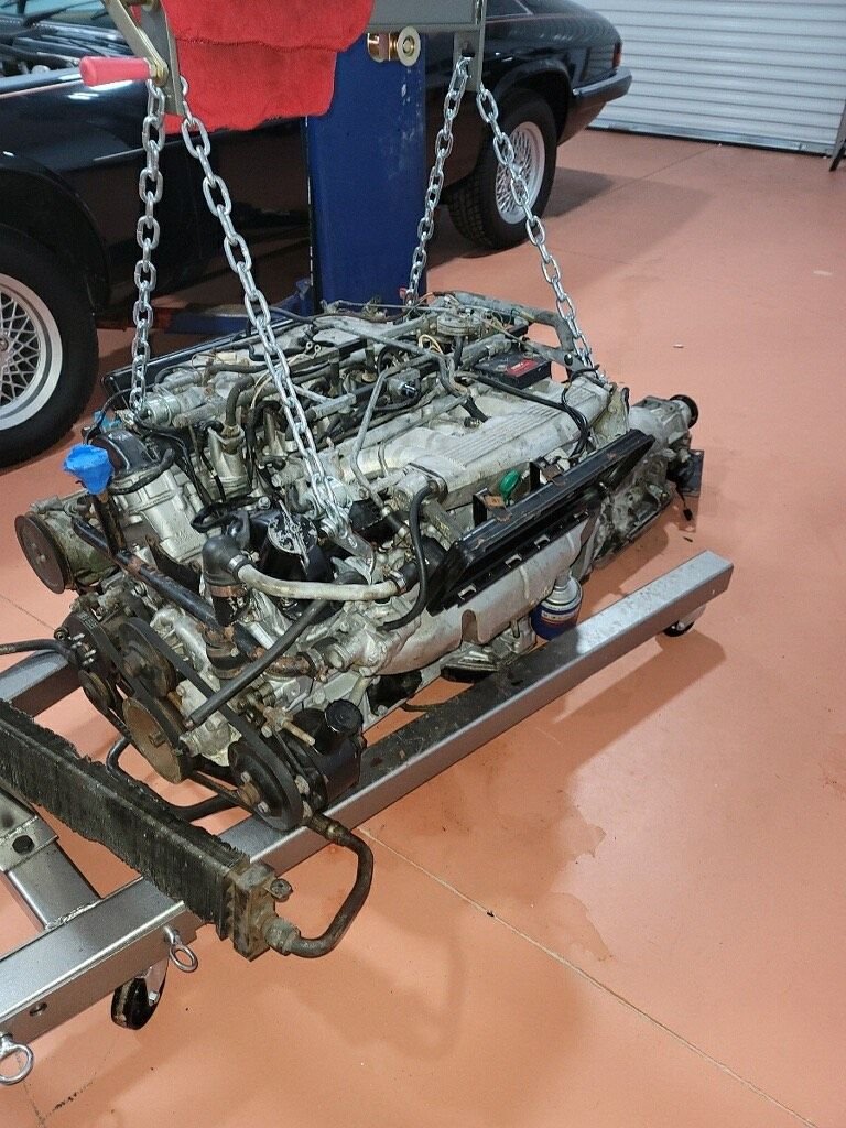 Engine - Complete - 1986 Jaguar XJSV12 with Turbo 400 transmission - Used - 0  All Models - Taylors, SC 29687, United States