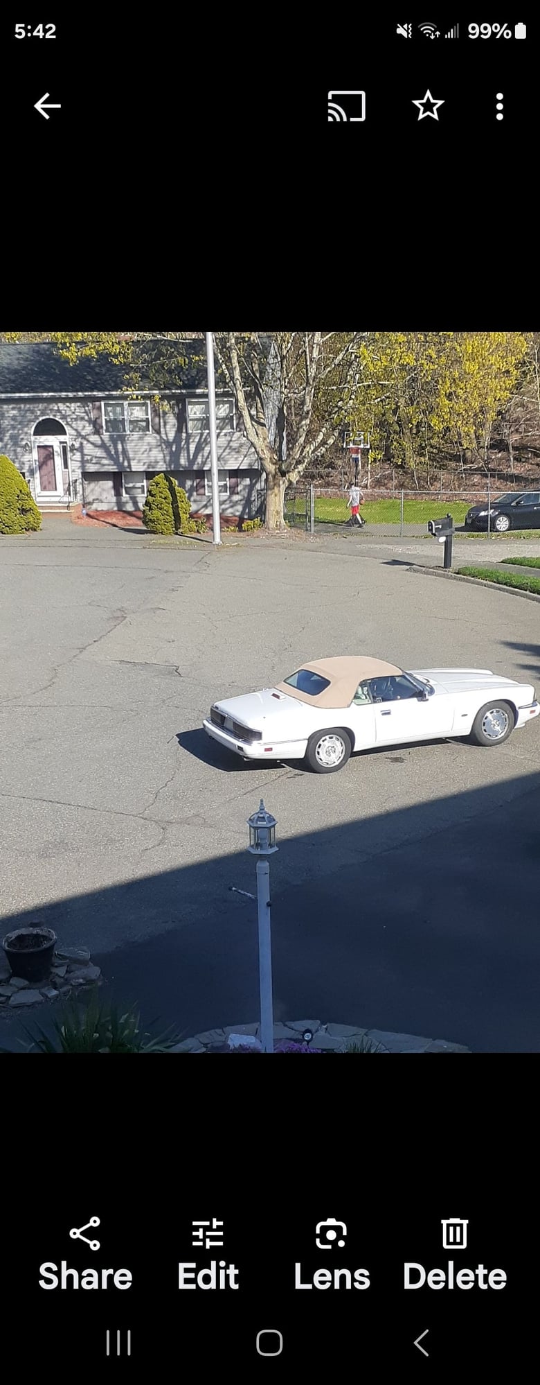 1996 Jaguar XJS - Jaguar XJS Convertible - Used - VIN SAJN2749TC226368 - 66,000 Miles - 6 cyl - 2WD - Automatic - Convertible - White - Saugus, MA 01906, United States