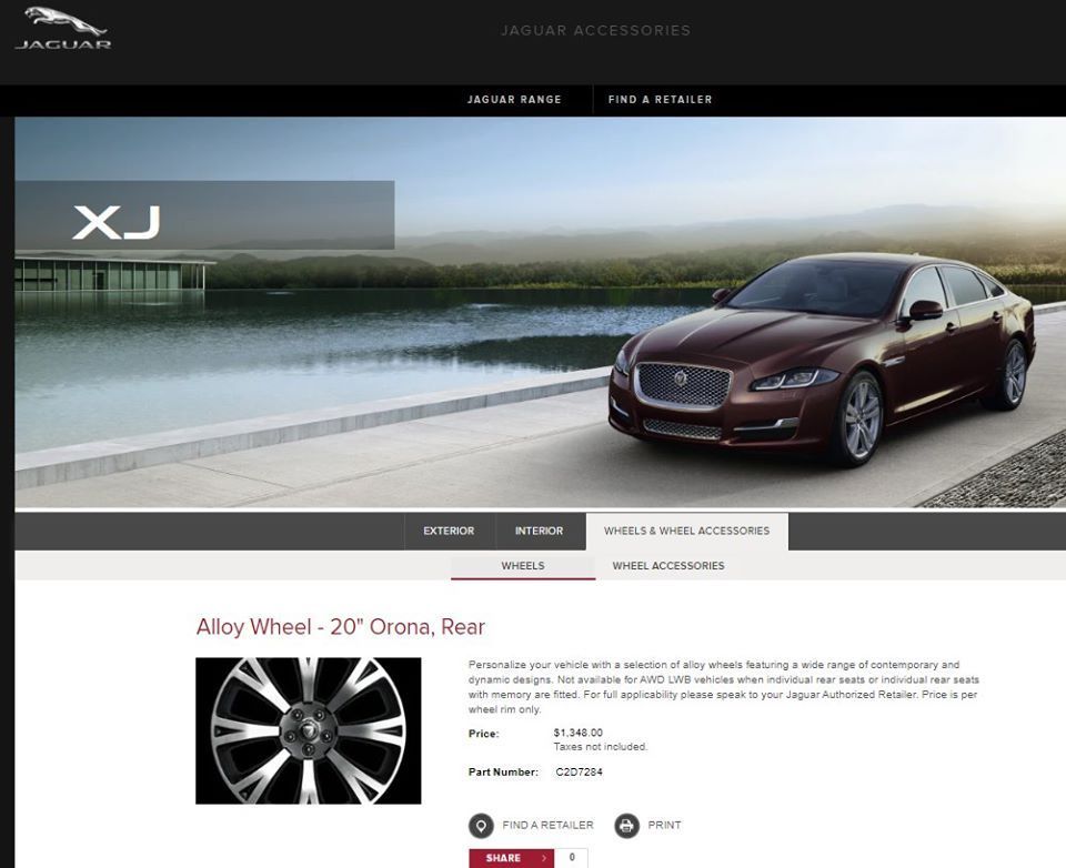 Wheels and Tires/Axles - Jaguar 20 Inch Staggered Rims - "Orona" - Original - With TPMS Sensors - New - All Years Jaguar All Models - Toronto, ON L7A0T7, Canada