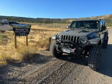 Rimrocker Trail Montrose, CO to Moab, UT  in October 2023