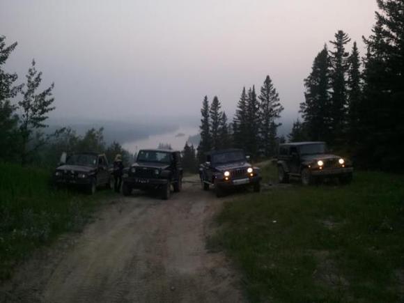 Wheelin near Hinton, AB