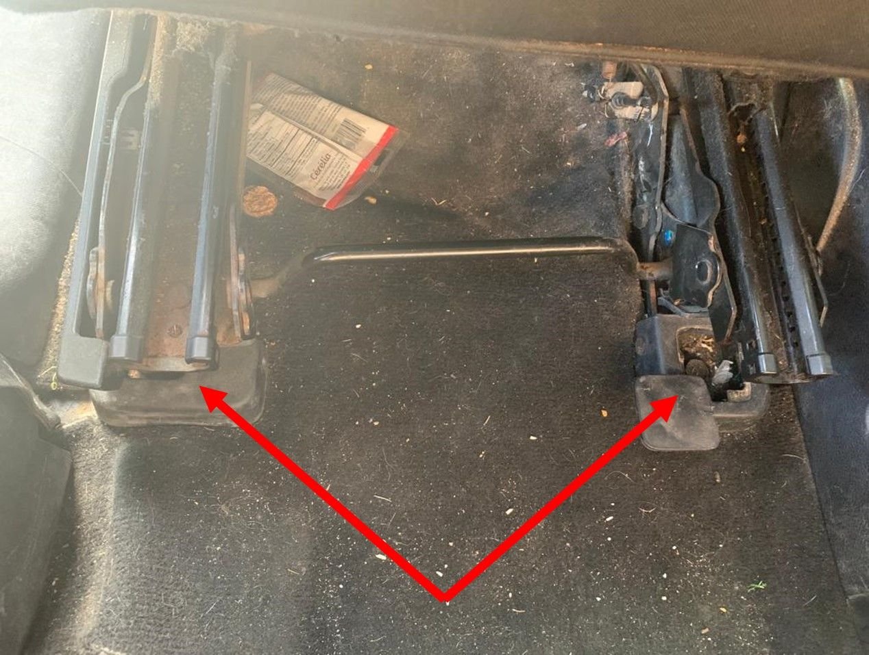 Removing Driver's Seat Bolts The top destination for