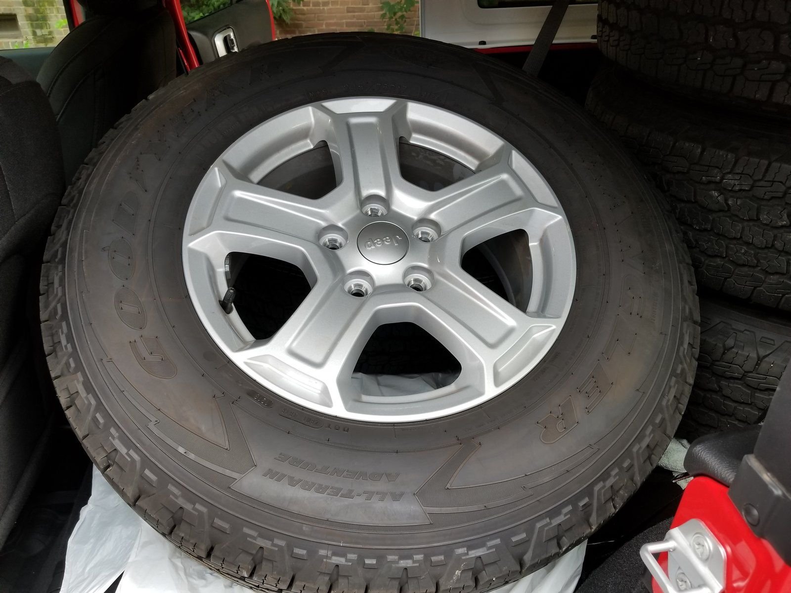 FS JLUS Goodyear Wrangler All Terrains and Wheels (NY)