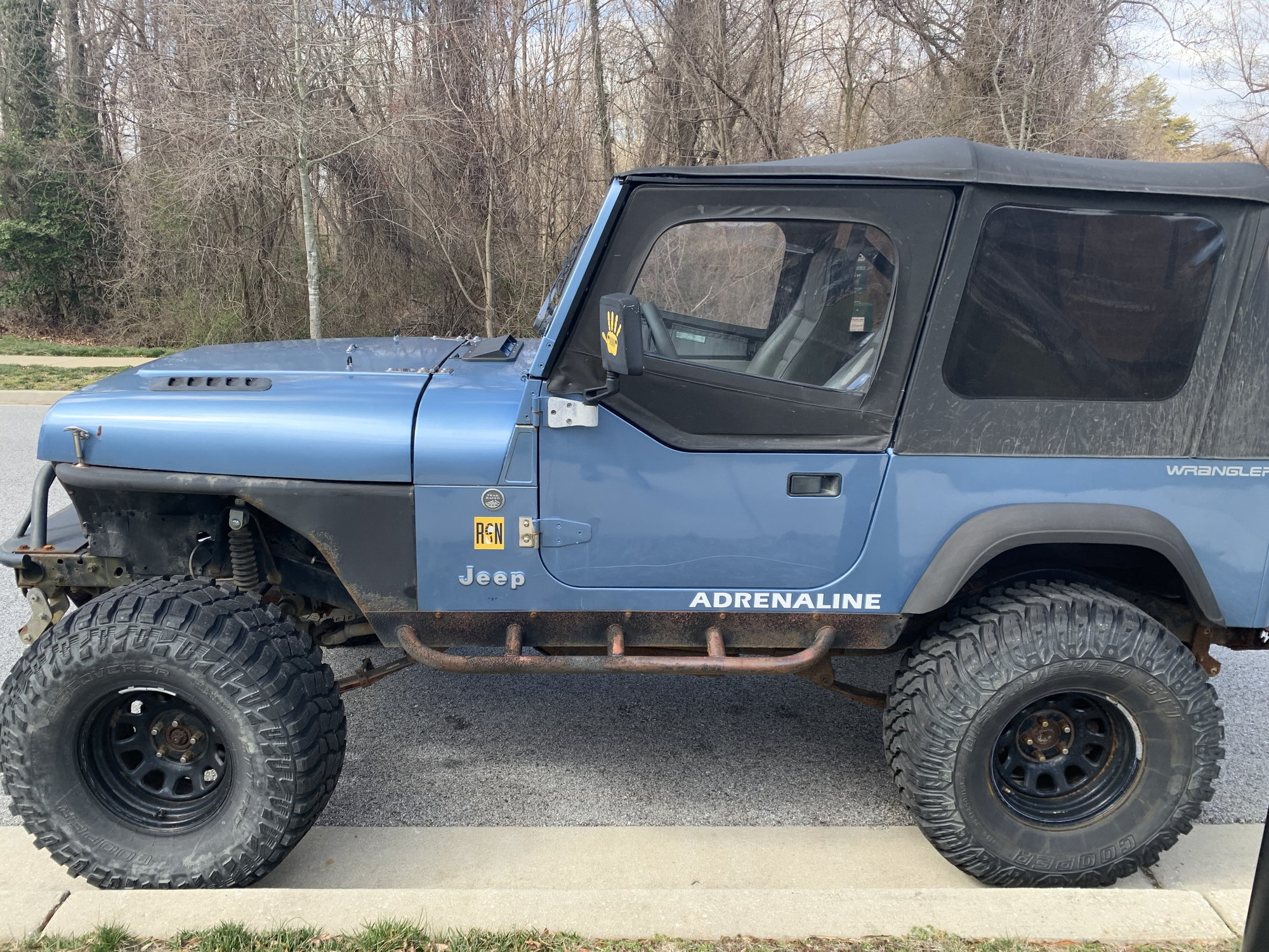 1988 Jeep Wrangler - 88 built YJ - Used - VIN 2BCCV81J4JB501298 - 151,000 Miles - 6 cyl - 4WD - Manual - Truck - Blue - Annapolis, MD 21409, United States