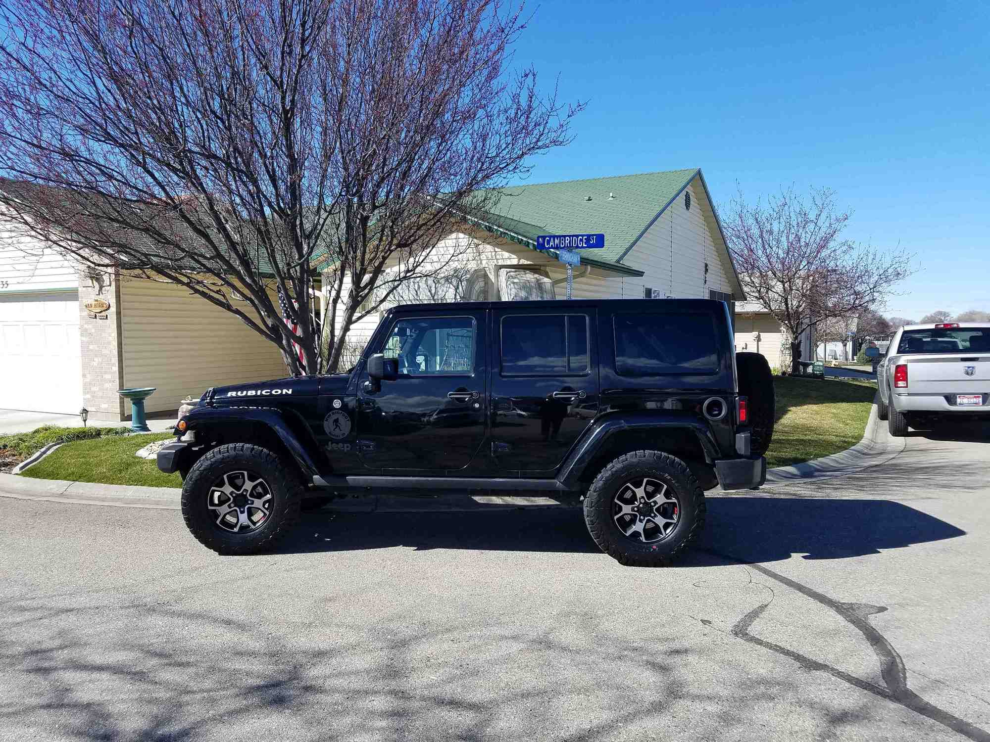 What Psi should I run - Do a Chalk Test to determine  Jeep Wrangler  Forums (JL / JLU) -- Rubicon, 4xe, 392, Sahara, Sport 