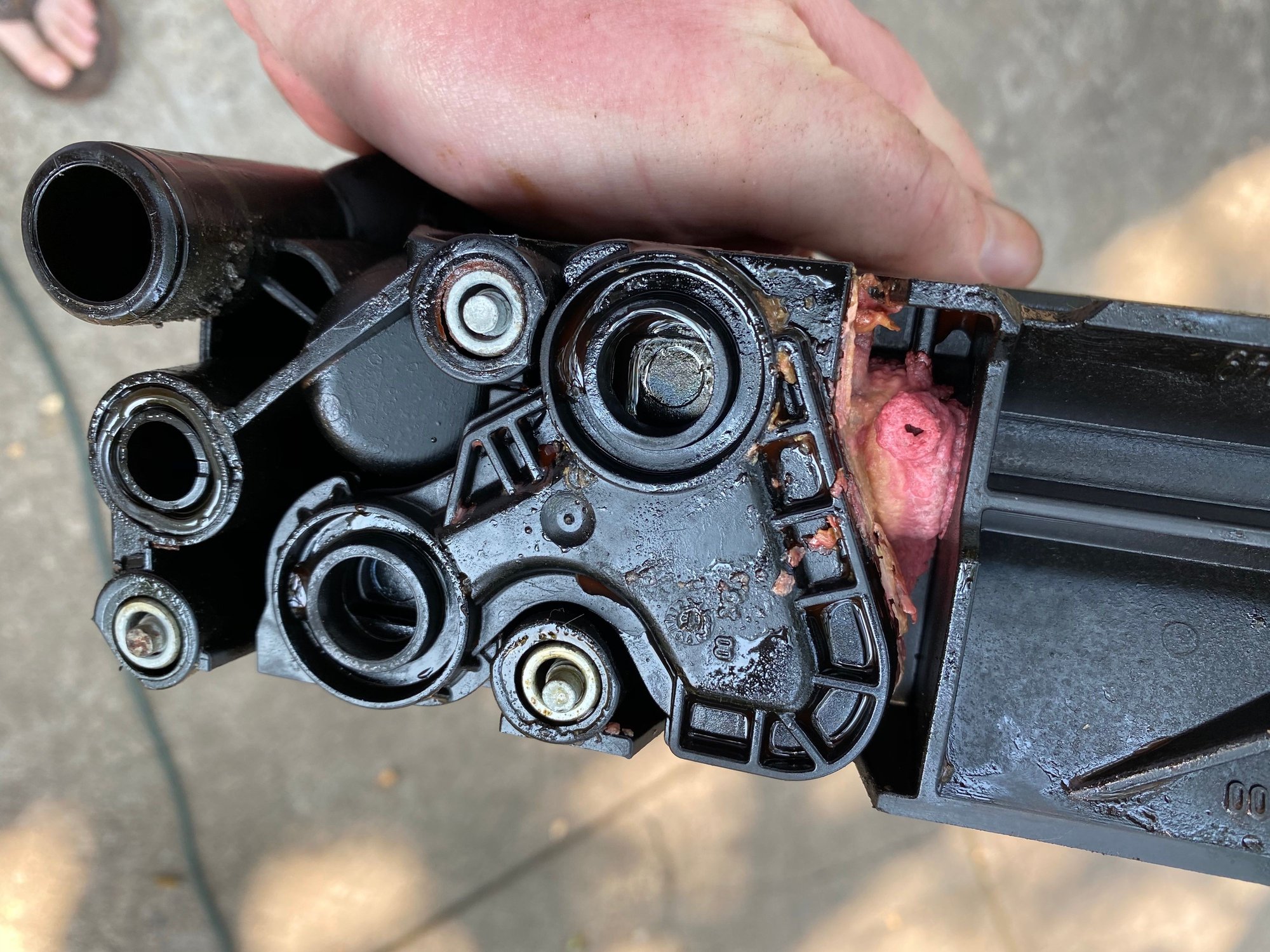 2013 JK oil cooler possiblyleaking coolant Page 3