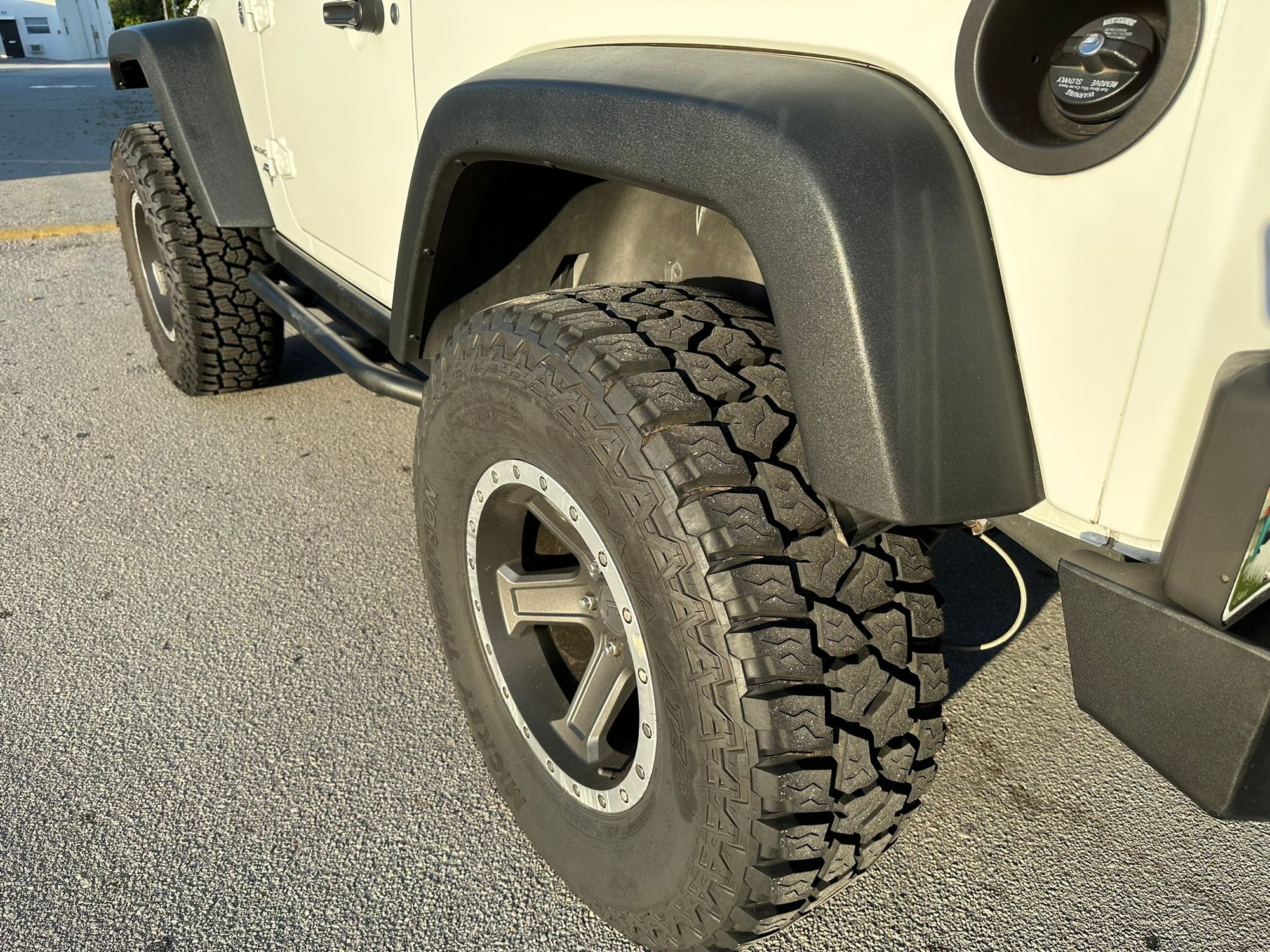 2013 Jeep Wrangler - 2013 2 Door Half Door Rubicon With Extras - Used - VIN 1C4BJWCG5DL505666 - 103,736 Miles - 6 cyl - 4WD - Manual - SUV - White - Hollywood, FL 33020, United States