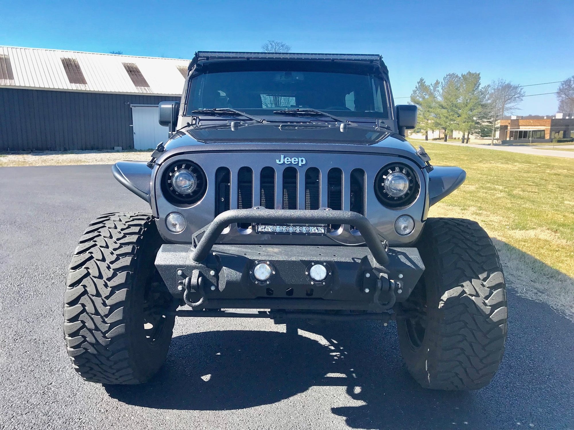 2016 Jeep Wrangler - 2016 Jeep Wrangler Rubicon - Supercharged - Used - VIN 1C4BJWFG4GL284125 - 37,800 Miles - 6 cyl - 4WD - Automatic - SUV - Gray - Harrodsburg, KY 40330, United States