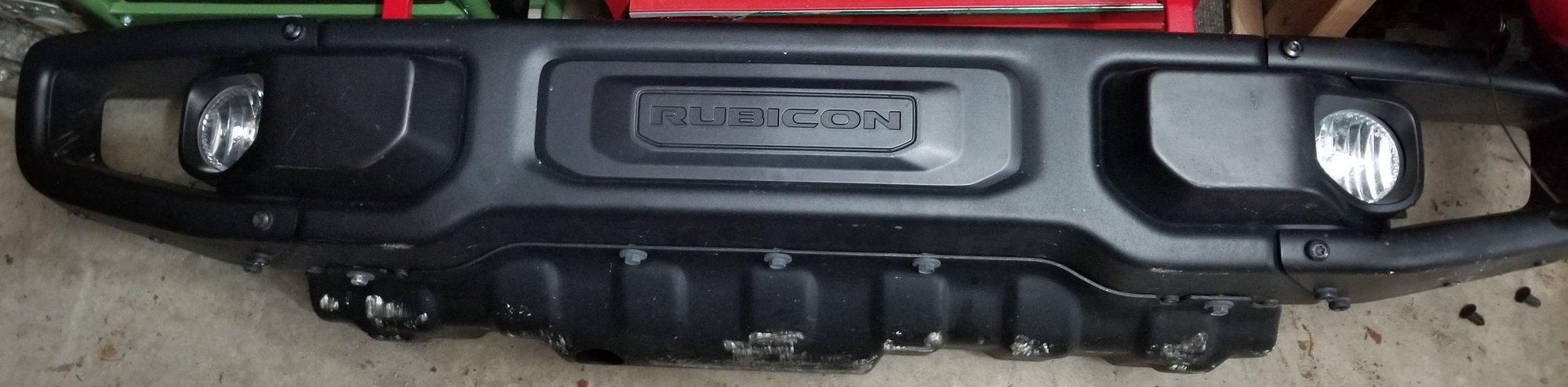 Exterior Body Parts - 2015 Rubicon Hard Rock Front Bumper - Used - 2007 to 2018 Jeep Wrangler - 2007 to 2018 Jeep Wrangler - Chicago, IL 60606, United States