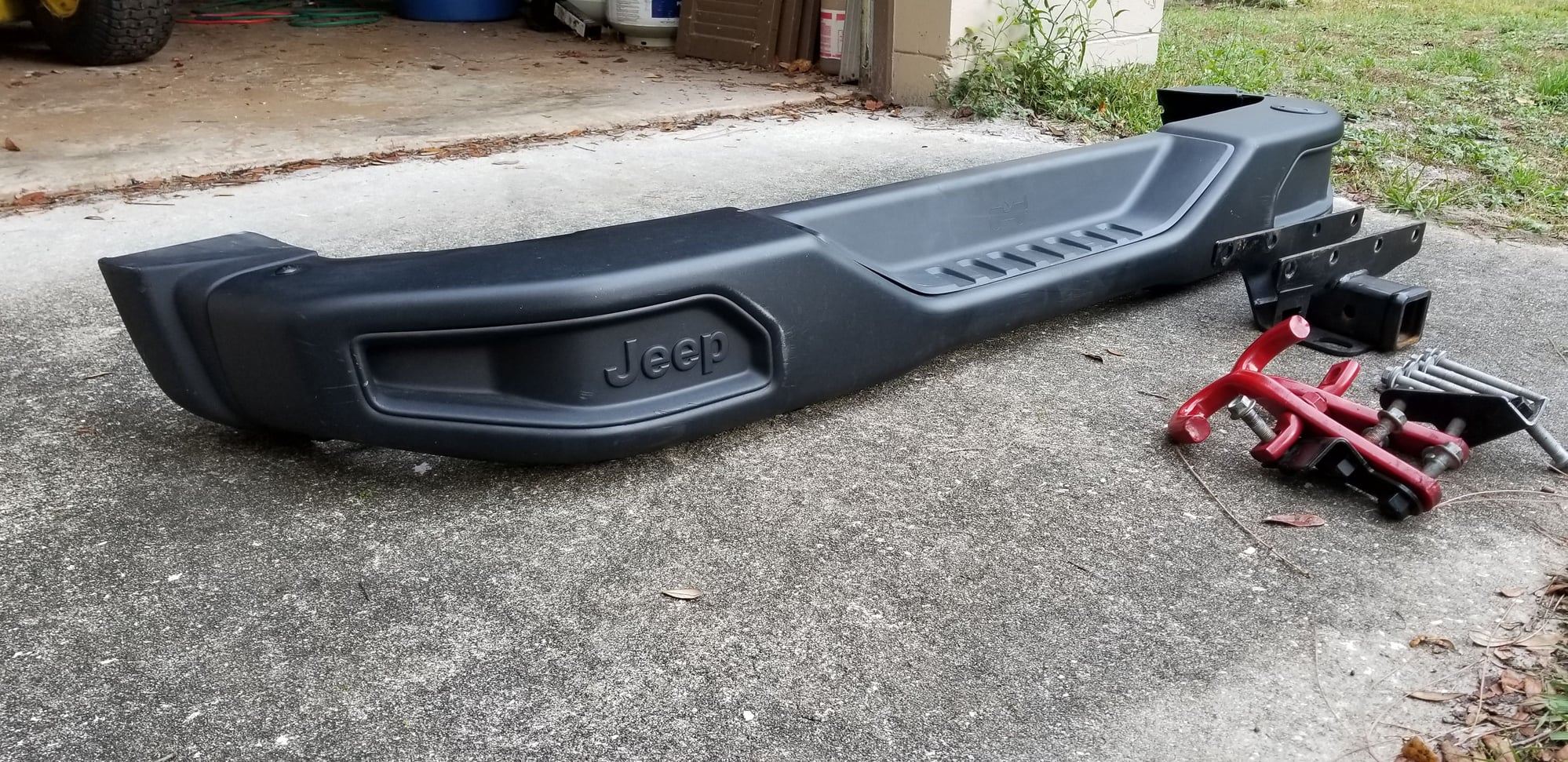 Exterior Body Parts - 10th anniversary rear bumper - Used - 2007 to 2018 Jeep Wrangler - Debary, FL 32713, United States
