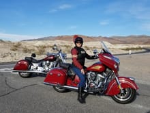 Wife's newest ride - 2014 Indian Chieftan