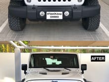 2019 Mods installing JL Bumper on my JK