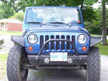 July 2010
Installed my new TMR front bumper and Bushwacker Flat Flares on Blue