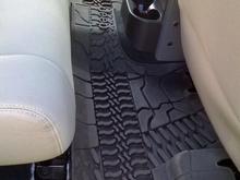 Rear slush mat