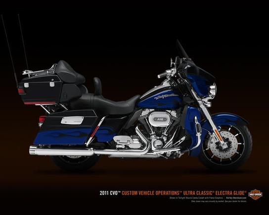 my blue 2011 CVO