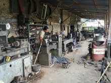Indonesian Machine shop.