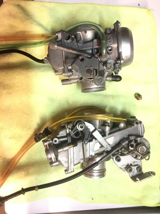 Stock cvk and fcr35 pumper, both Keihin carbs