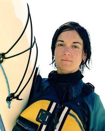 ACAS kayaking guide, Julie Keyes.