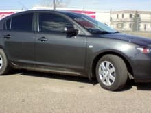 Before and After picts 07 Mazda 3 I GX