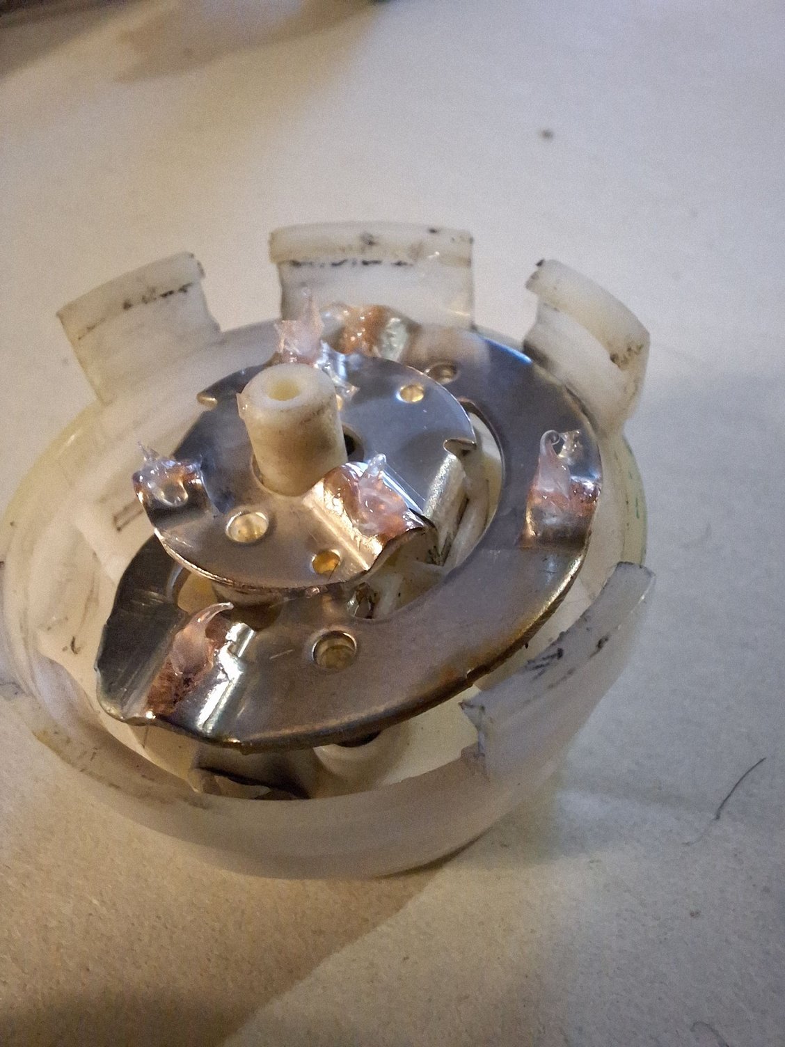 Little dab of dielectric grease.