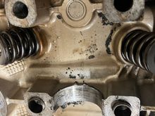 Close up of a runny cam bearing 