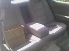 Back seats from a 2001