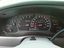 Dash - been the same since 1998.....   Kinda wish they updated it a little.....   Can't beat 60,000 miles for the price though, :).