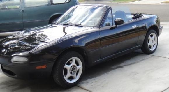 Gary is a 96 base model miata I purchased in 2011. She's not 100% problem free but she is by far the best car ive ever owned..i never want anything but a miata.