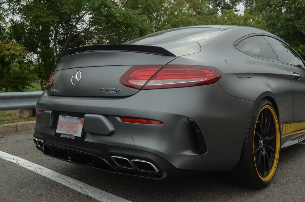 2017 Mercedes-Benz C63 AMG S - C63S Coupe Edition 1 **LOW miles** - Used - VIN WDDWJ8HB2HF440490 - 2,690 Miles - 8 cyl - 2WD - Automatic - Coupe - Gray - Boston, MA 02127, United States
