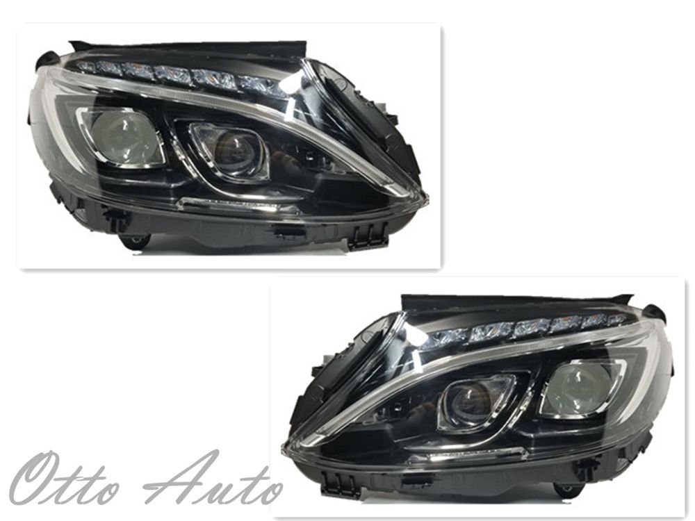 Lights - Retrofit W205 Plug & Play C-Class Dual LED Headlight for Halogen Model - New - 2015 to 2019 Mercedes-Benz C200 - 2015 to 2019 Mercedes-Benz C300 - Atlanta, GA 30303, United States